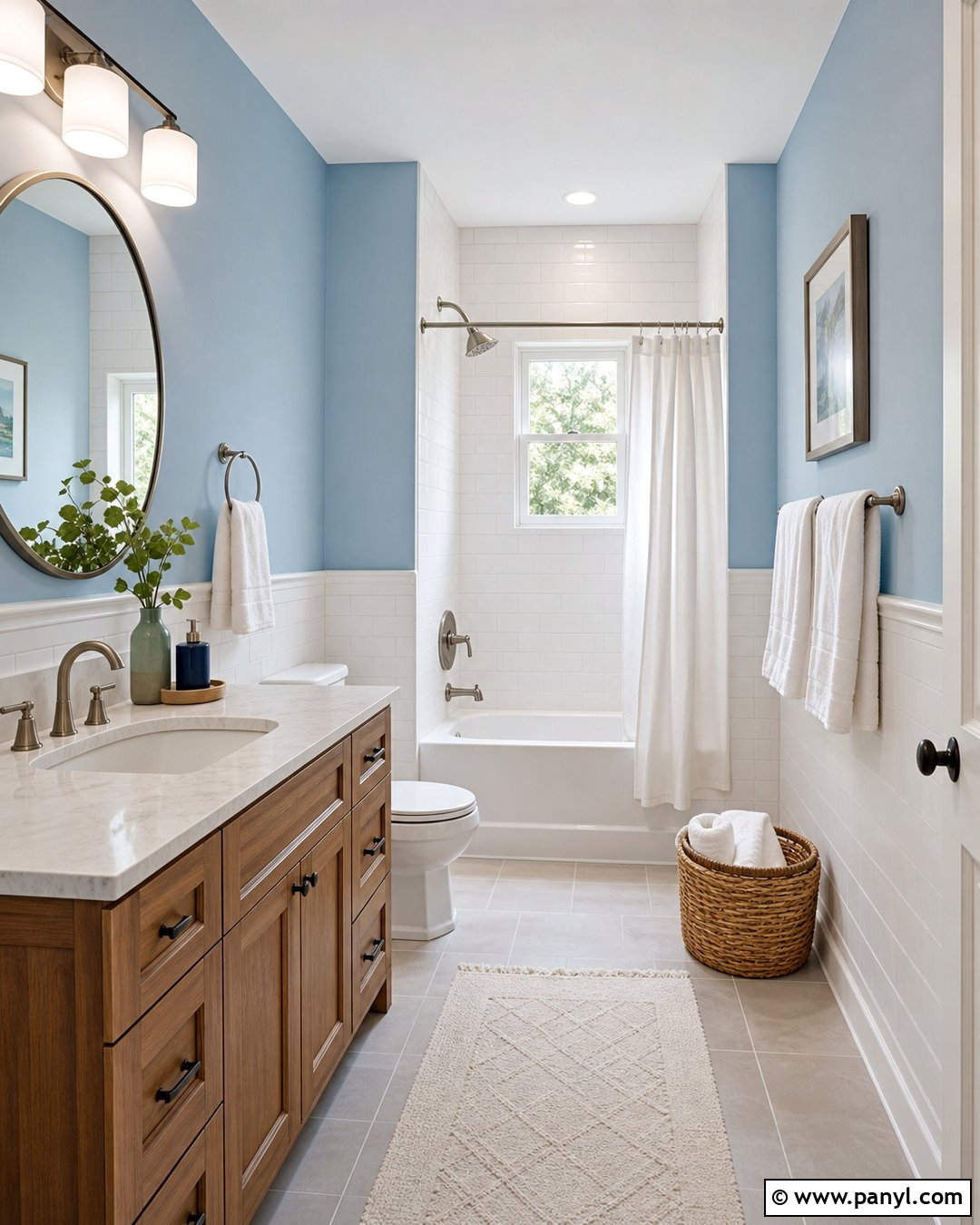 Baby Blue Bathroom Walls - 35 baby blue wall ideas