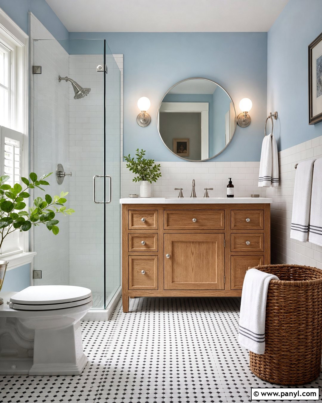 Baby Blue Bathroom Walls - 25 Baby Blue Wall Paint Ideas