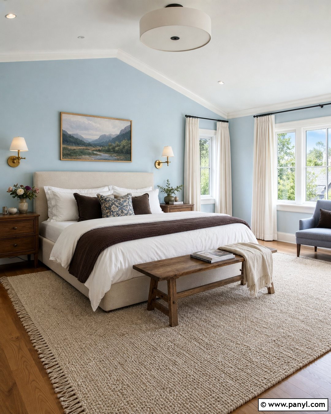 Baby Blue Bedroom Walls - 35 baby blue wall ideas