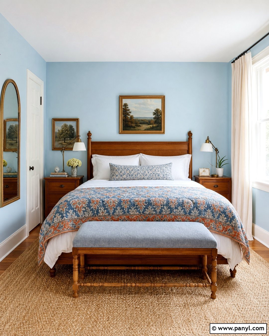 Baby Blue Guest Room Walls - 35 baby blue wall ideas