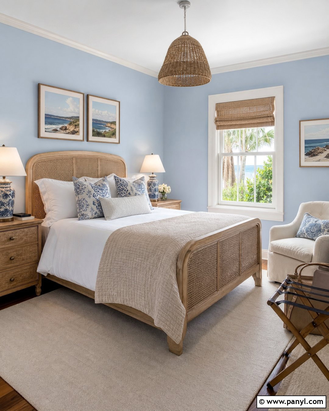 Baby Blue Guest Room Walls - 25 Baby Blue Wall Paint Ideas