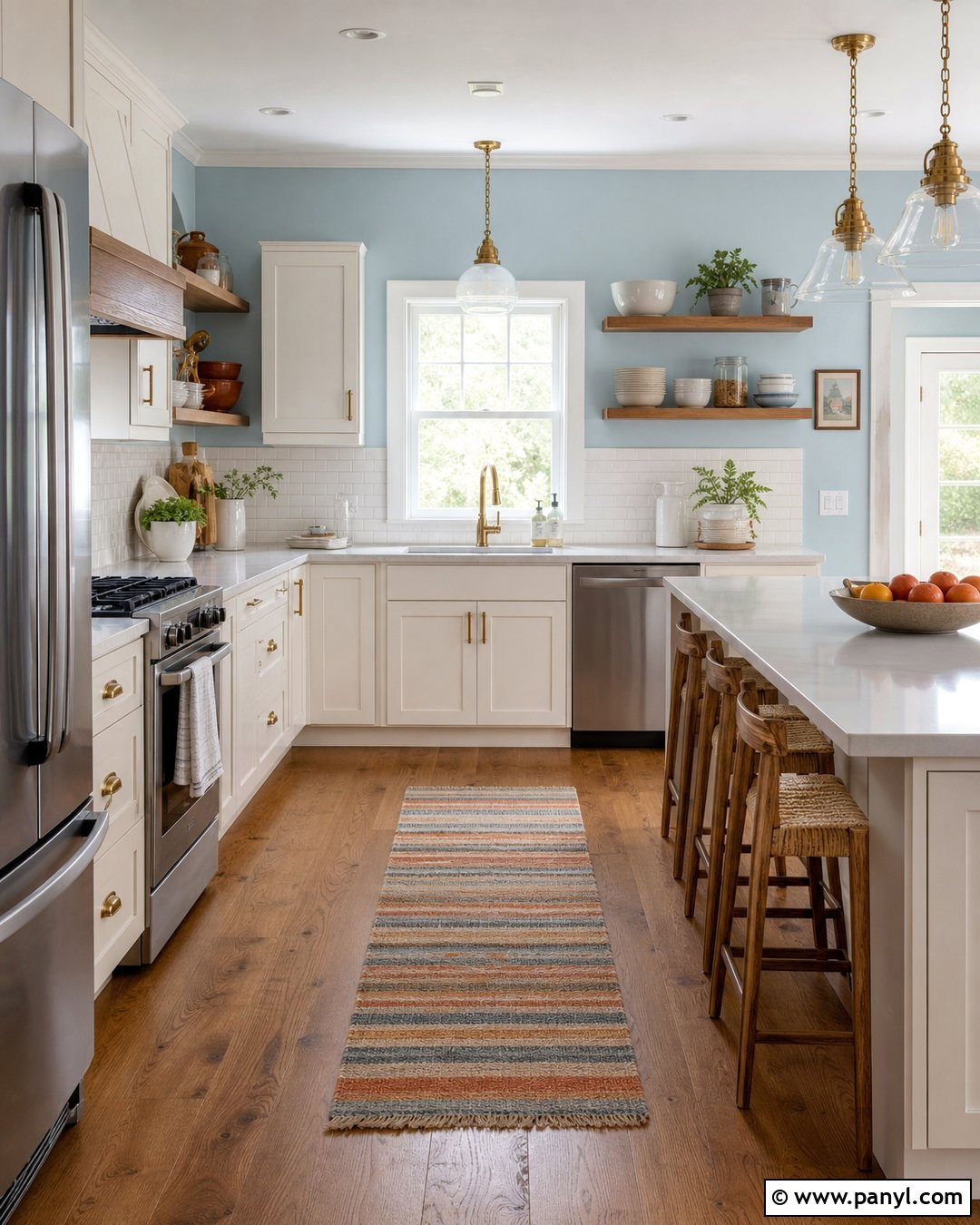 Baby Blue Kitchen Walls - 25 Baby Blue Wall Paint Ideas