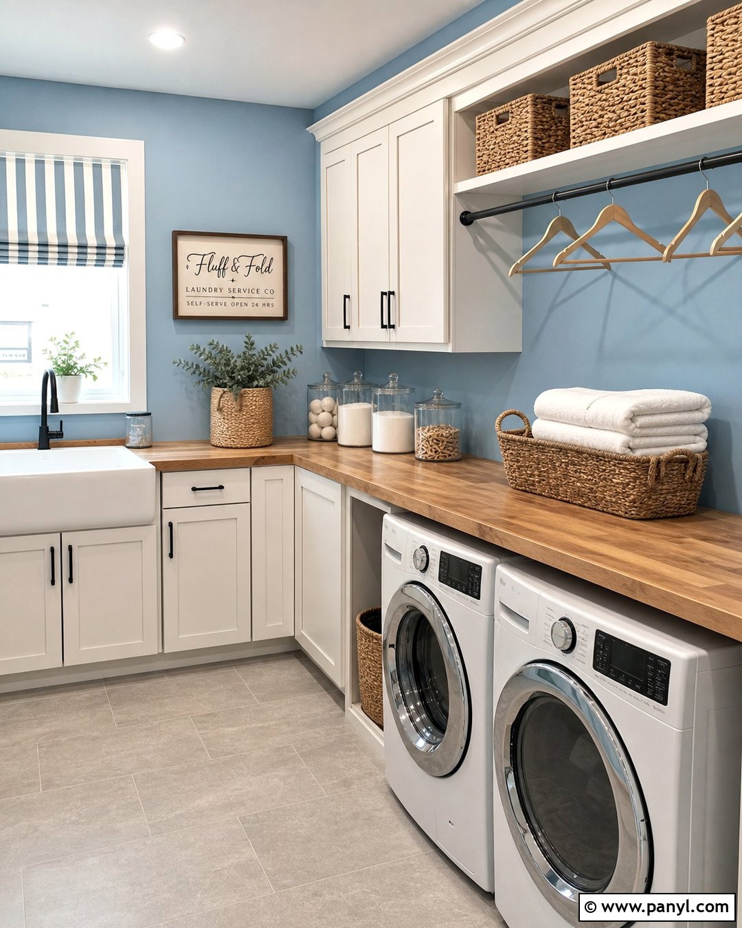 Baby Blue Laundry Room Walls - 35 baby blue wall ideas