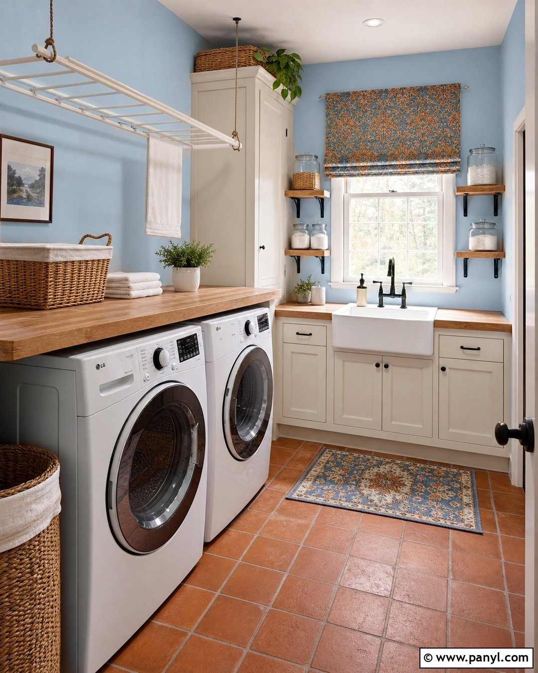 Baby Blue Laundry Room Walls - 25 Baby Blue Wall Paint Ideas