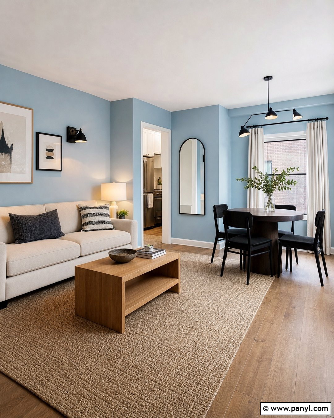 Baby Blue Small Apartment Walls - 25 Baby Blue Wall Paint Ideas