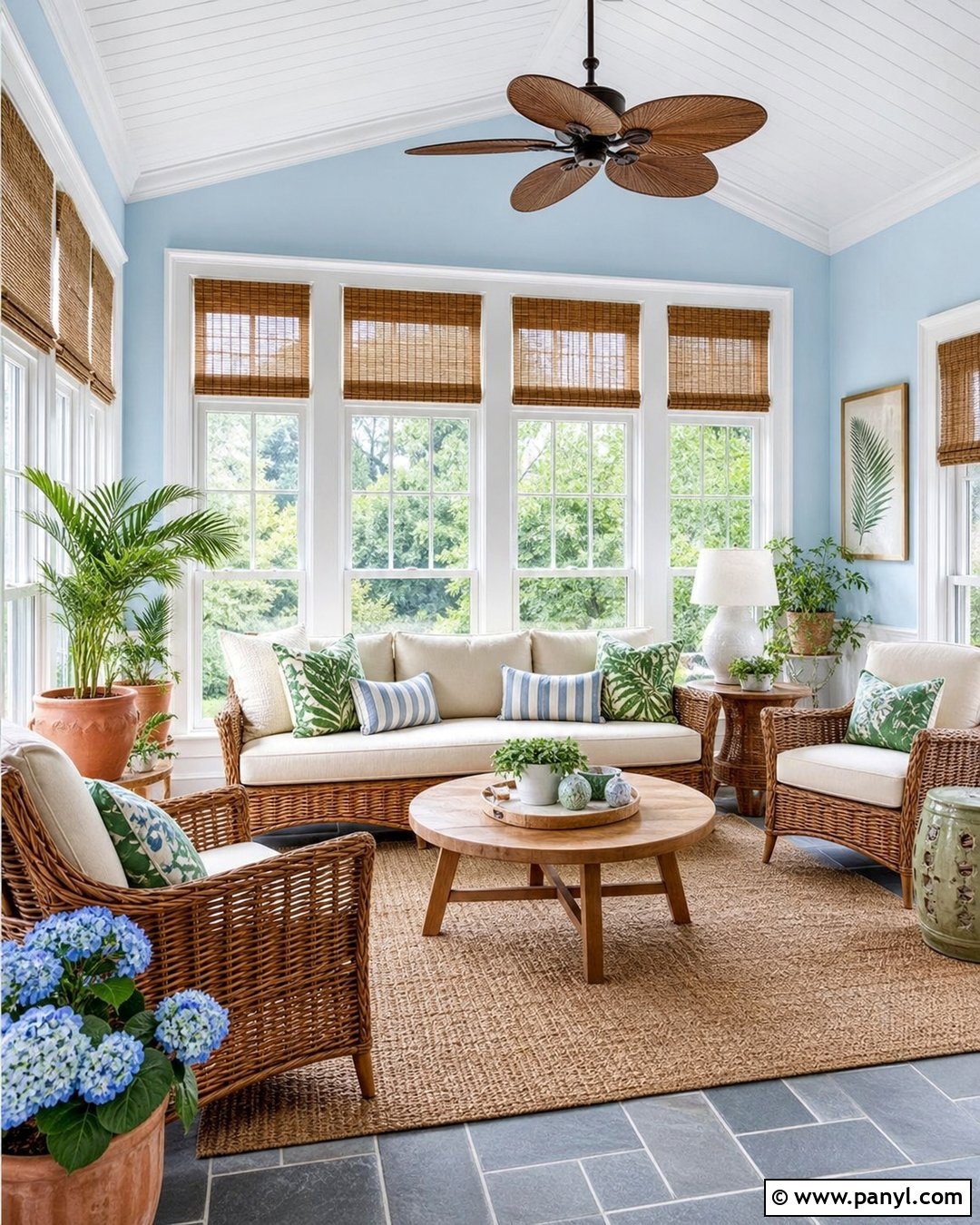 Baby Blue Sunroom Walls - 25 Baby Blue Wall Paint Ideas