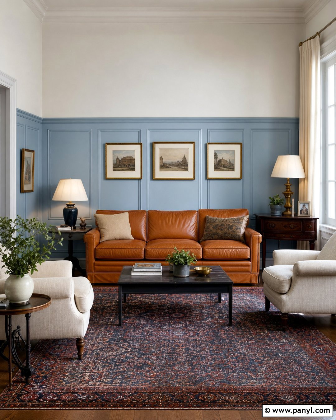 Baby Blue Wall Paneling - 35 baby blue wall ideas