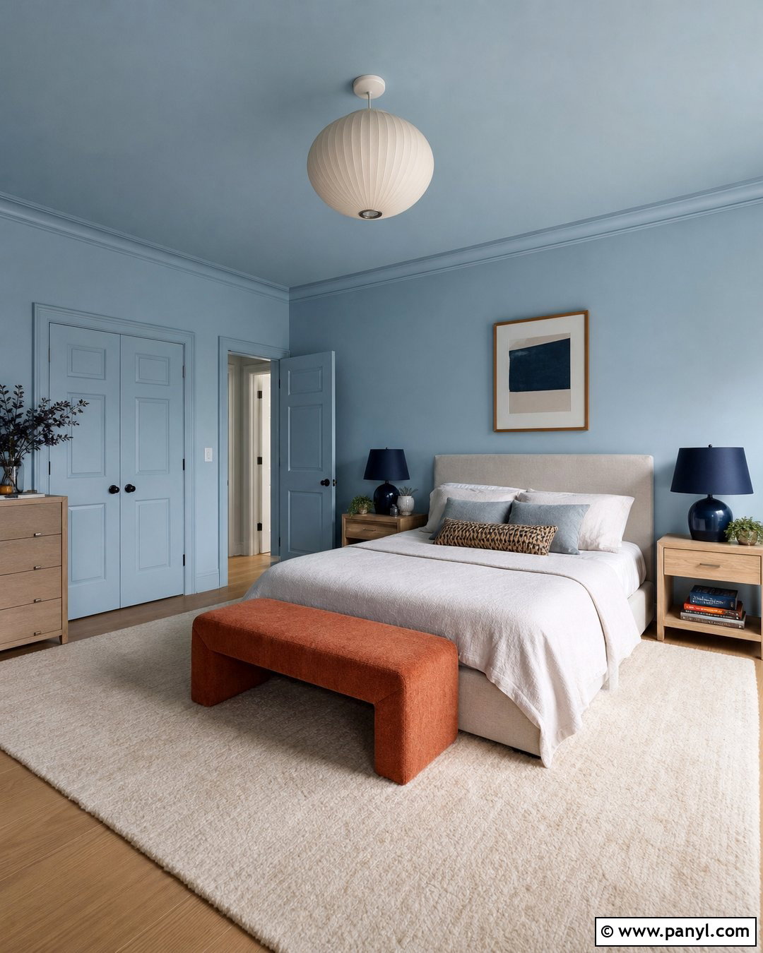 Baby Blue Walls And Ceiling - 25 Baby Blue Wall Paint Ideas