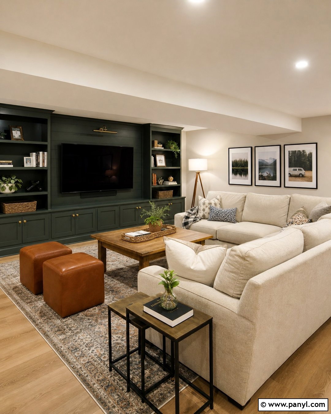 Backwoods Green Basement Family Room - 30 benjamin moore backwoods green ideas