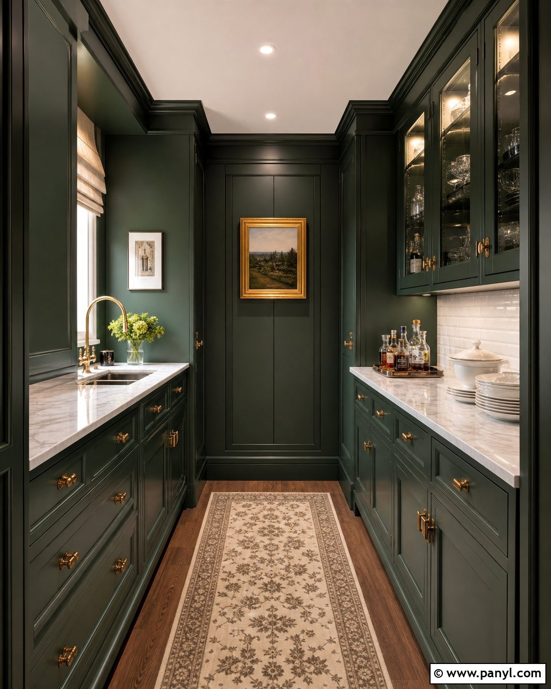 Backwoods Green Butlers Pantry - 30 benjamin moore backwoods green ideas