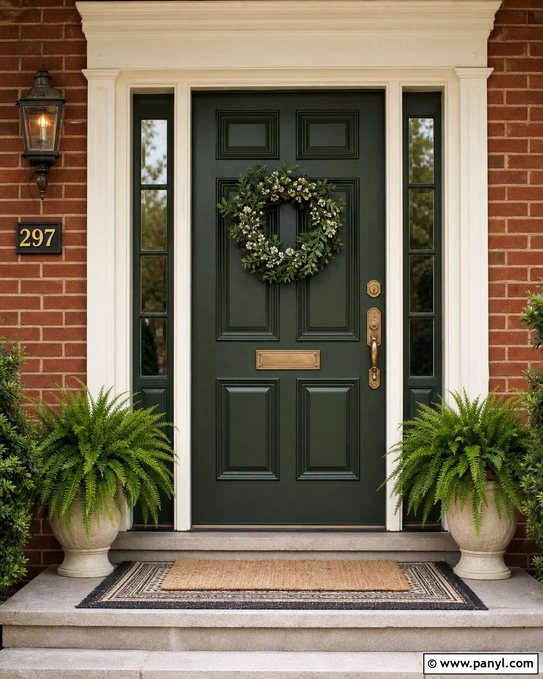 Backwoods Green Front Door - 30 benjamin moore backwoods green ideas