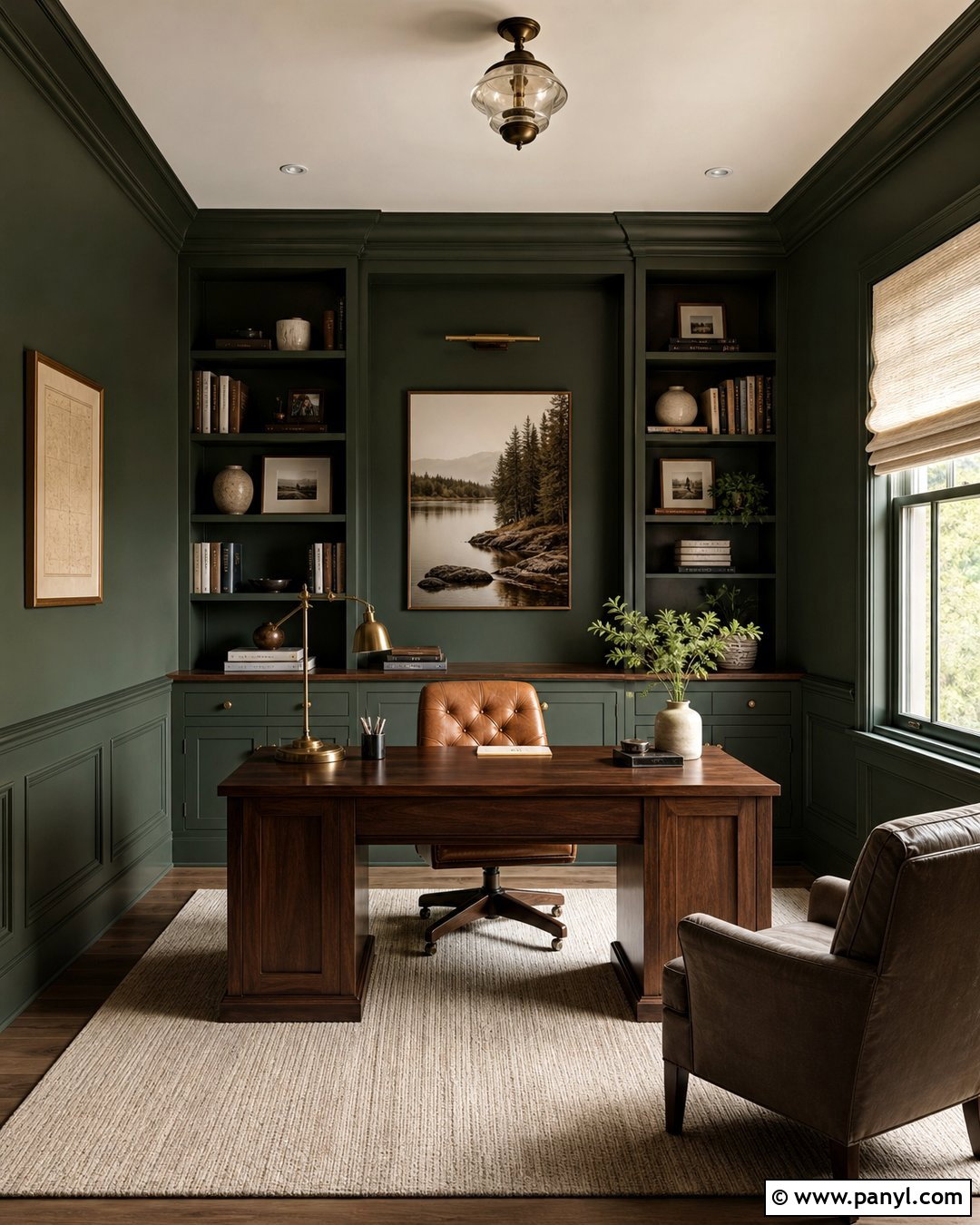 Backwoods Green Home Office - 30 benjamin moore backwoods green ideas