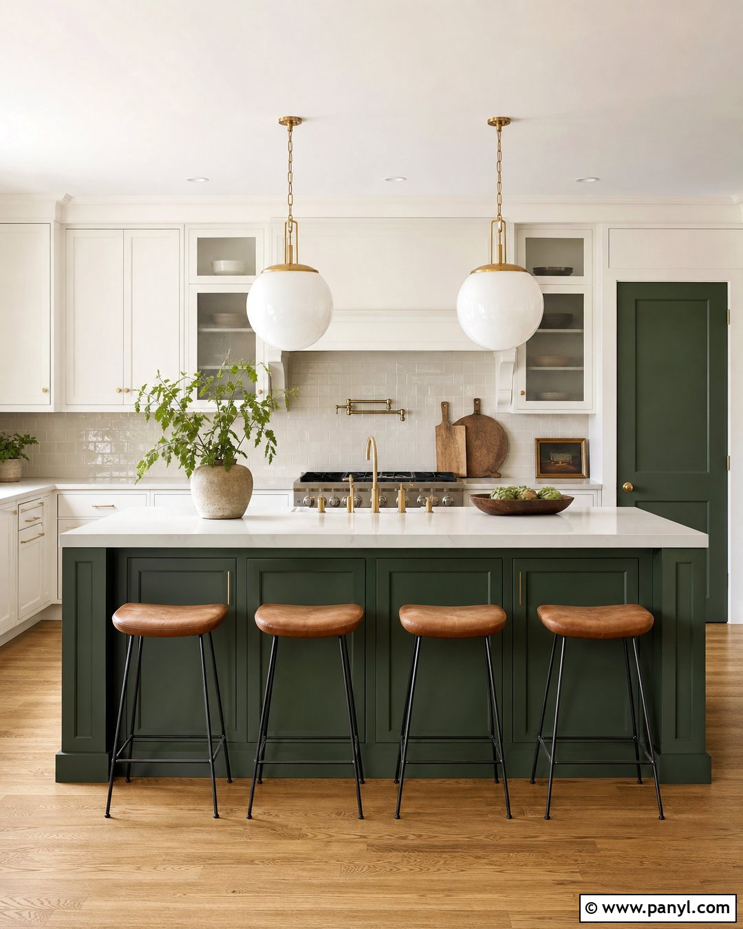 Backwoods Green Kitchen Island - 30 benjamin moore backwoods green ideas