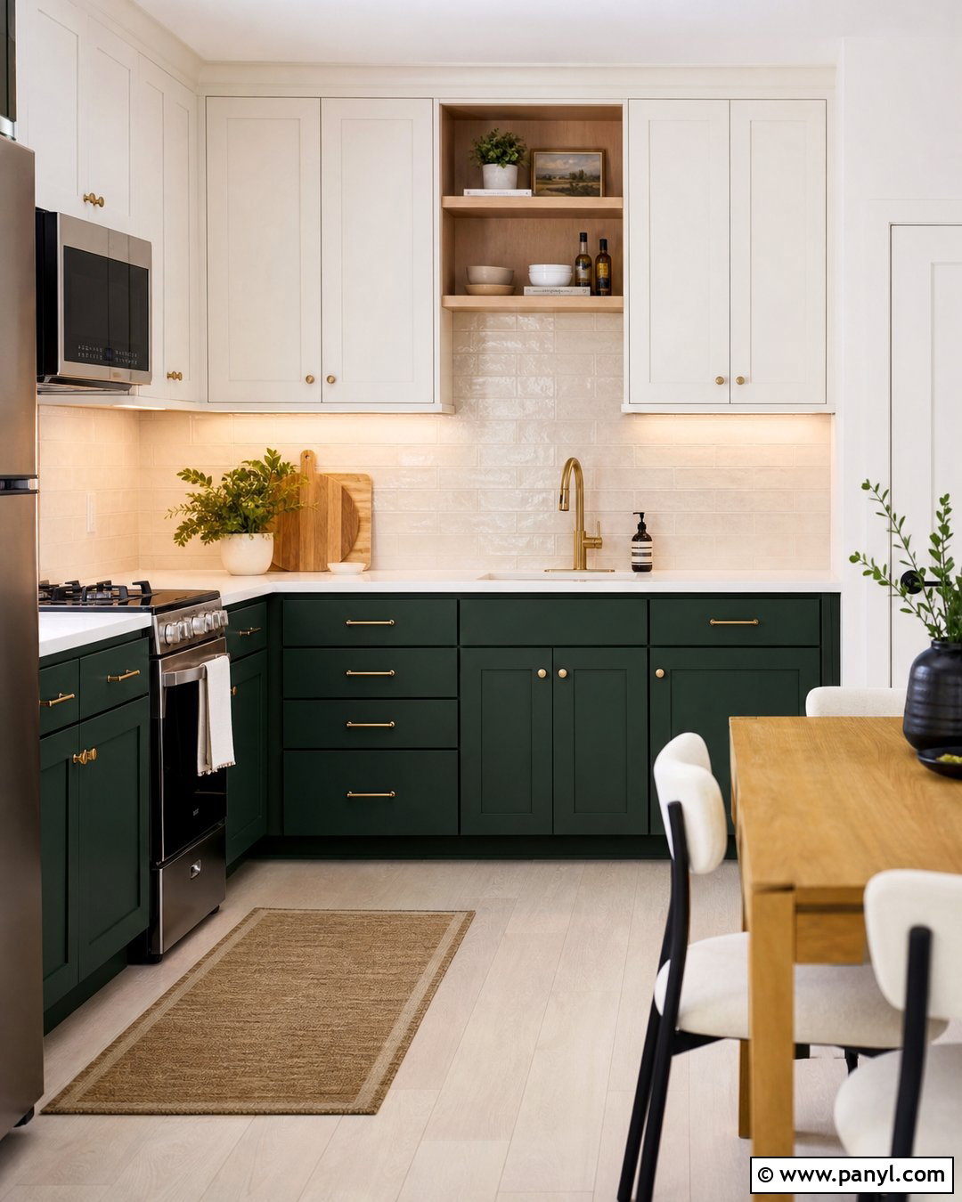 Backwoods Green Small Kitchen - 30 benjamin moore backwoods green ideas