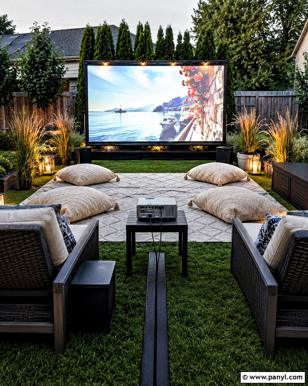 Backyard Projector Setup - 20 projector setup ideas