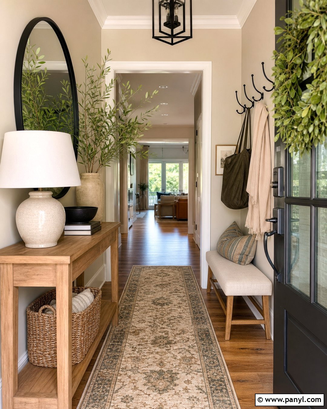 Balanced Beige Entryway - 25 Balanced Beige Walls