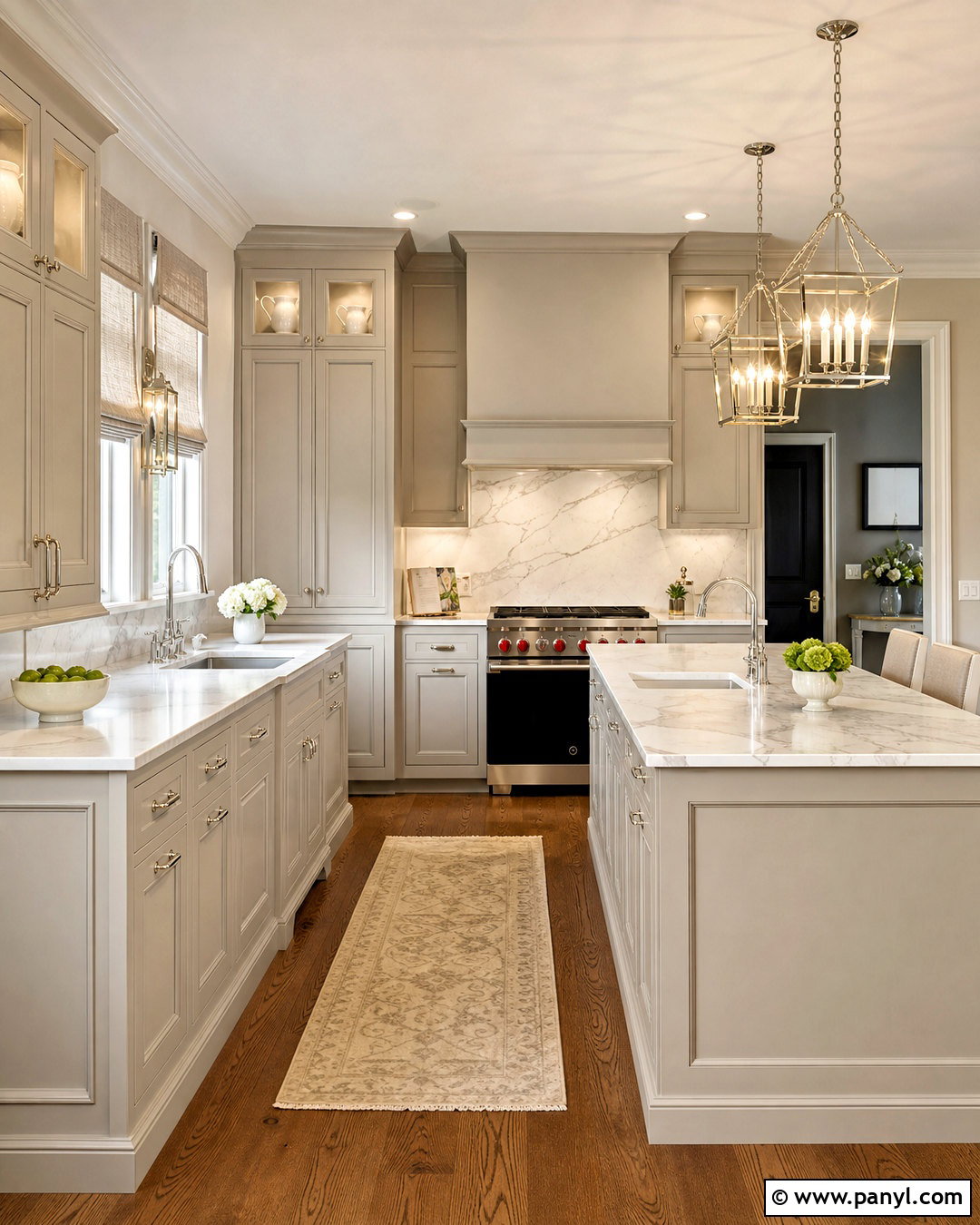Balboa Mist Cabinets With Marble Countertops - 20 balboa mist benjamin moore kitchen ideas