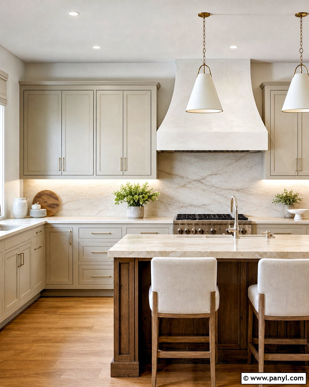 Balboa Mist Cabinets With Quartzite Countertops - 20 balboa mist kitchen cabinets