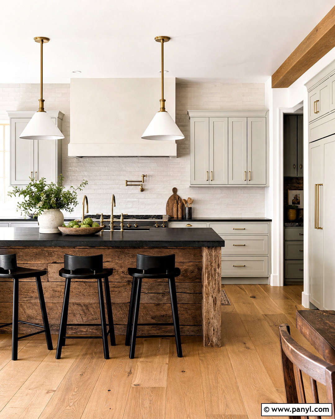 Balboa Mist Cabinets With Soapstone Counters - 20 balboa mist benjamin moore kitchen ideas