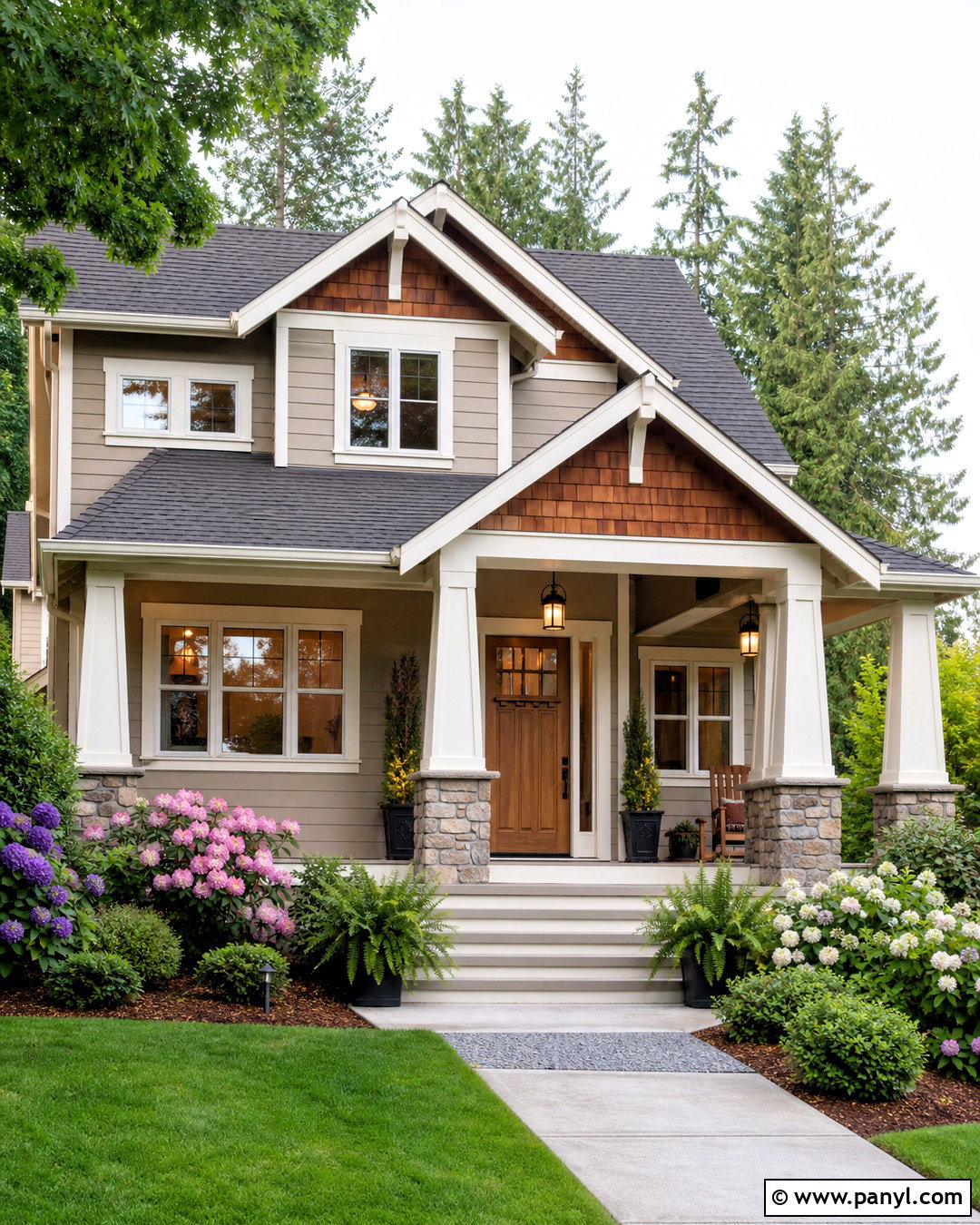 Balboa Mist Craftsman House Exterior - 20 balboa mist house exterior ideas