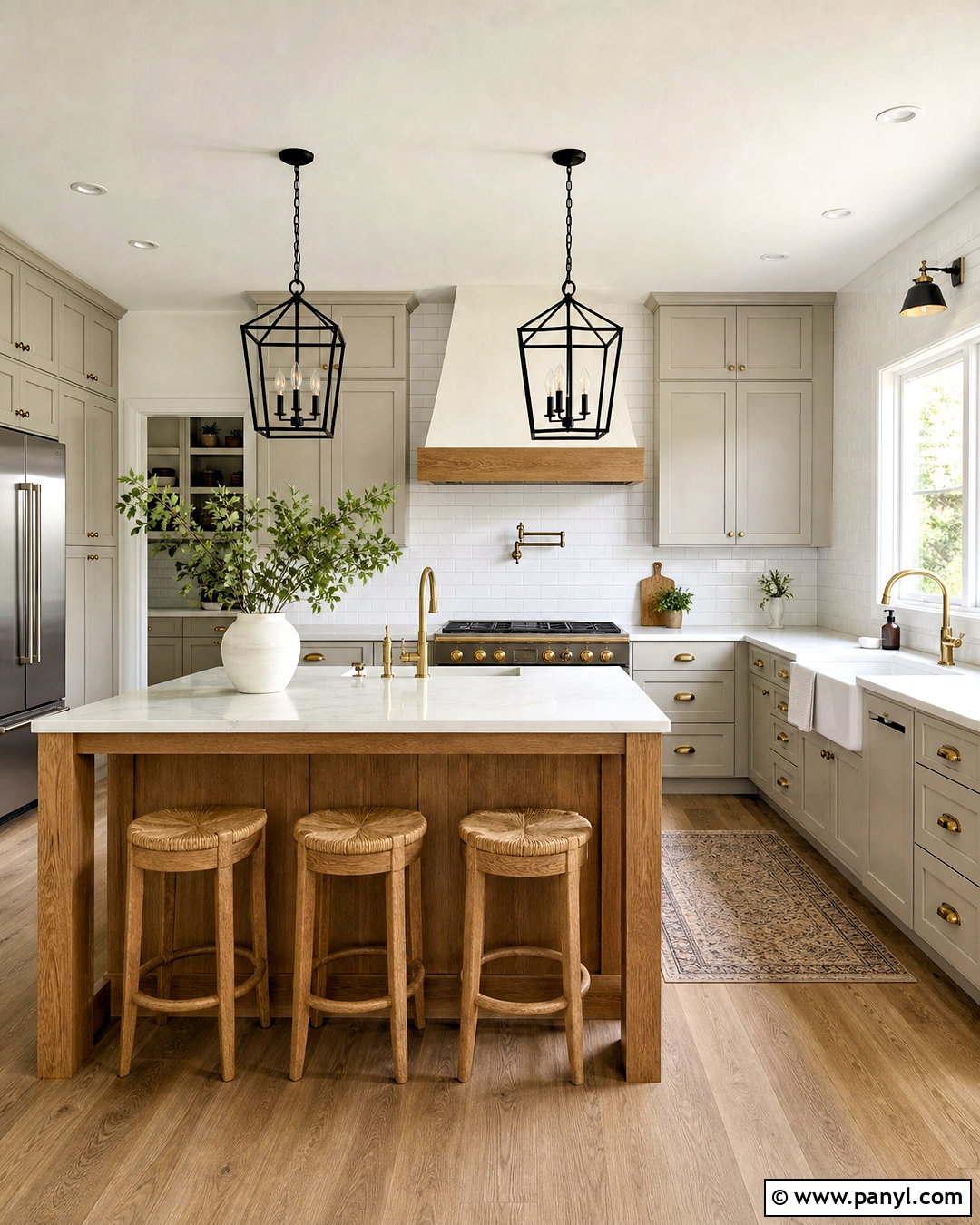 Balboa Mist Farmhouse Kitchen - 20 balboa mist benjamin moore kitchen ideas