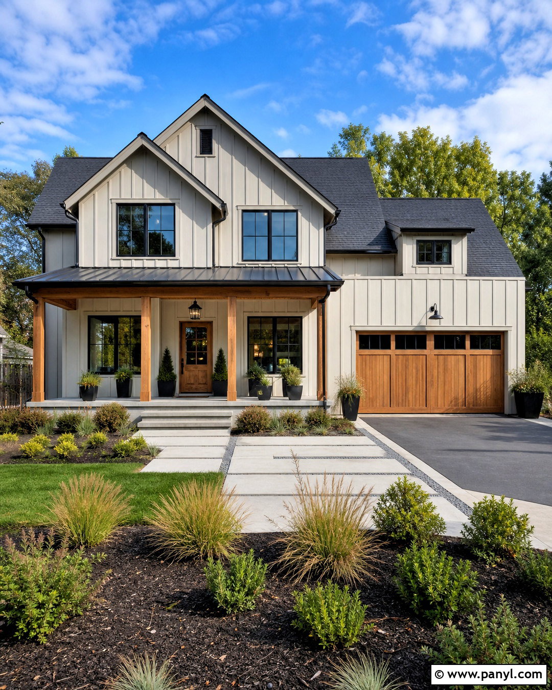 Balboa Mist Modern Farmhouse Exterior - 20 balboa mist house exterior ideas