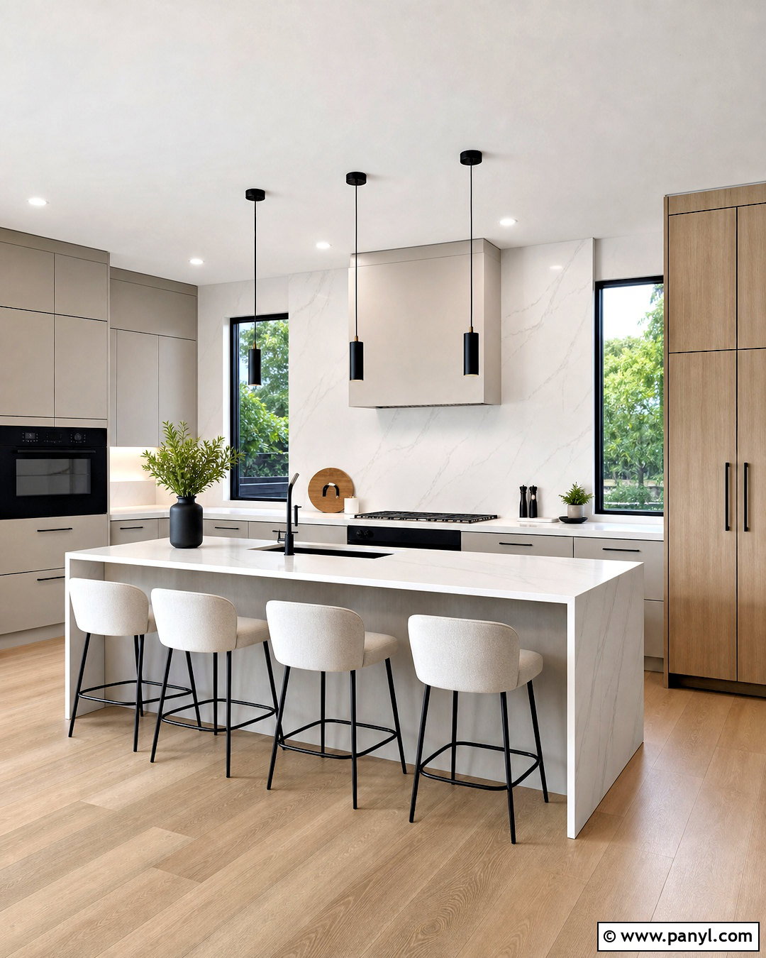 Balboa Mist Modern Kitchen - 20 balboa mist benjamin moore kitchen ideas
