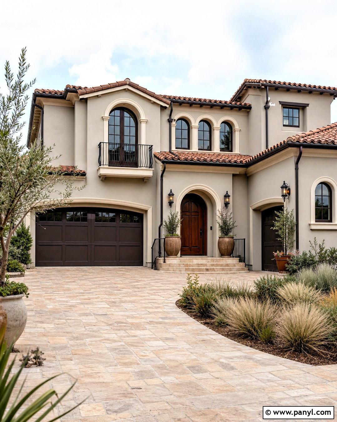 Balboa Mist Stucco With Bronze Windows - 20 balboa mist oc-27 exterior ideas
