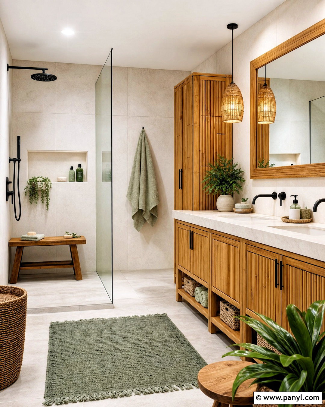 Bamboo And Teak Wood Combination - 20 wood color combination ideas