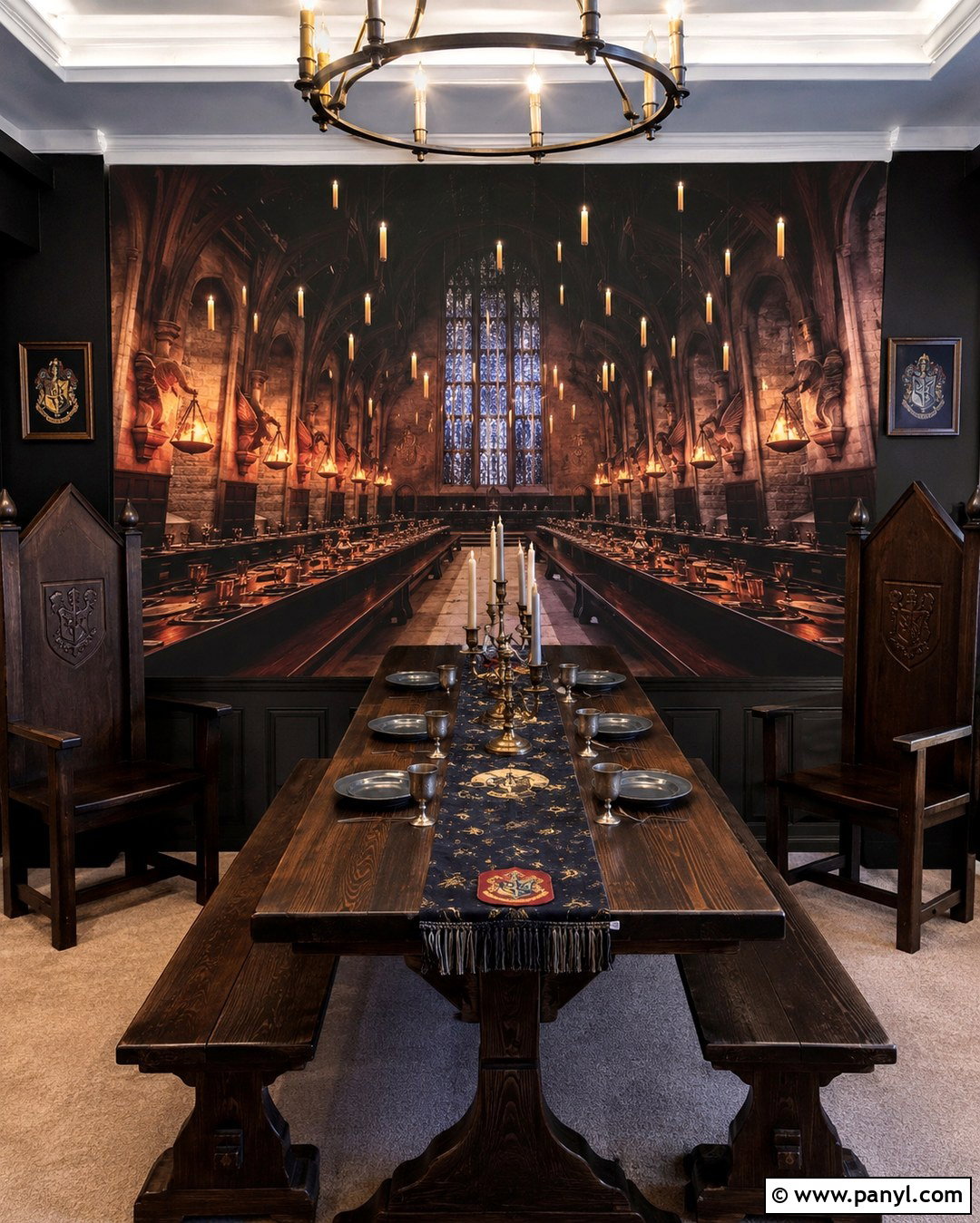 Banquet Table Hogwarts Dining Hall Wallpaper - 20 Hogwarts Dining Hall Wallpaper Ideas