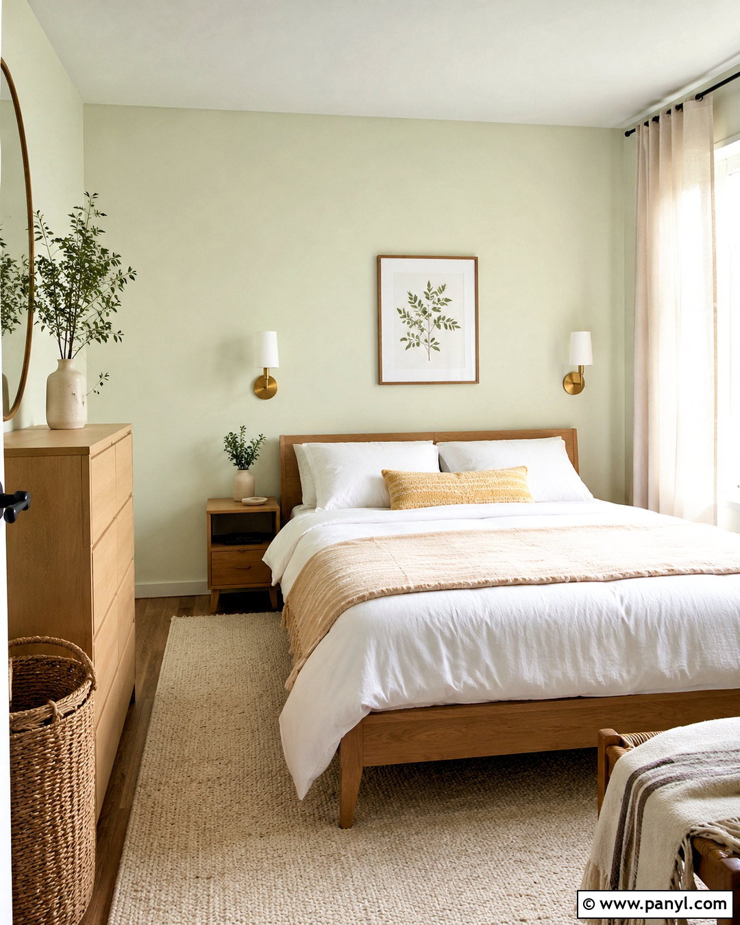 Barely Pear Light Green Paint - 20 light green paint colors