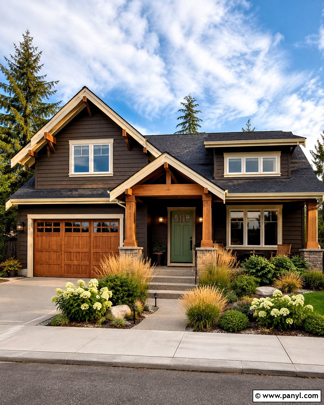 Bark Brown Exterior Paint - 20 dark brown paint colors