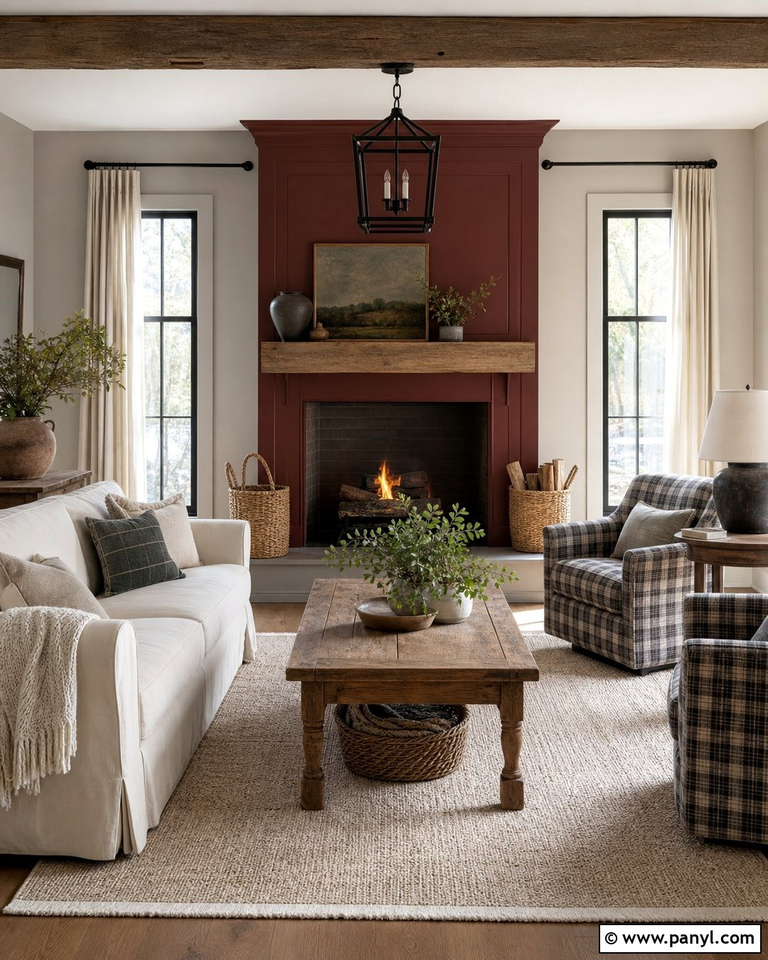Barn Red And Grey Farmhouse Walls - 20 Red And Grey Walls