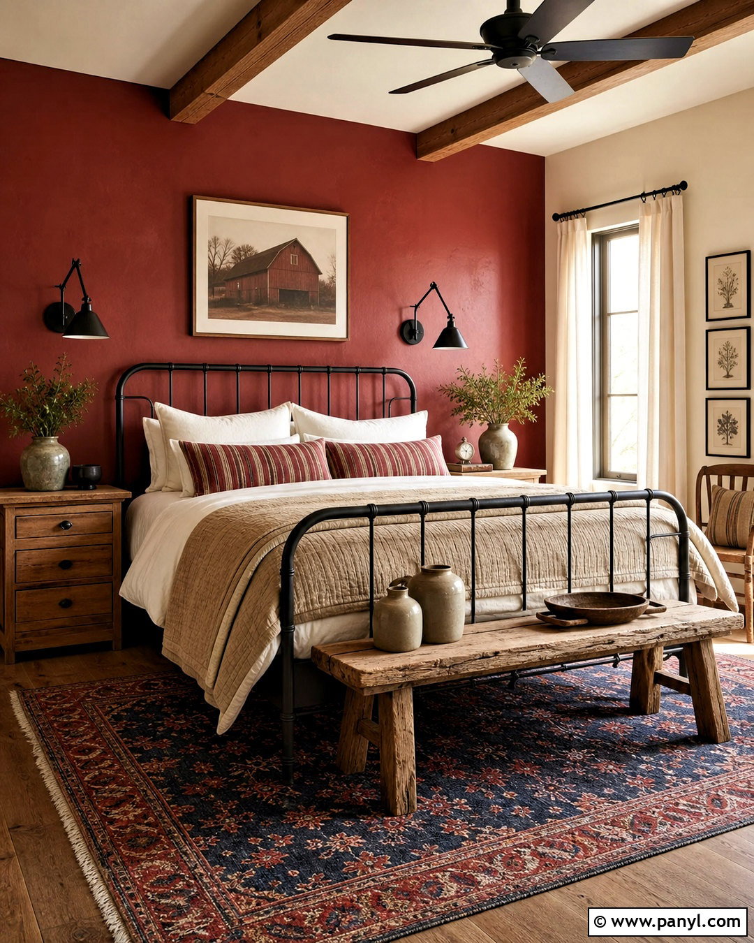 20 Farmhouse Bedroom Paint Colors for a Cozy, Dreamy Retreat