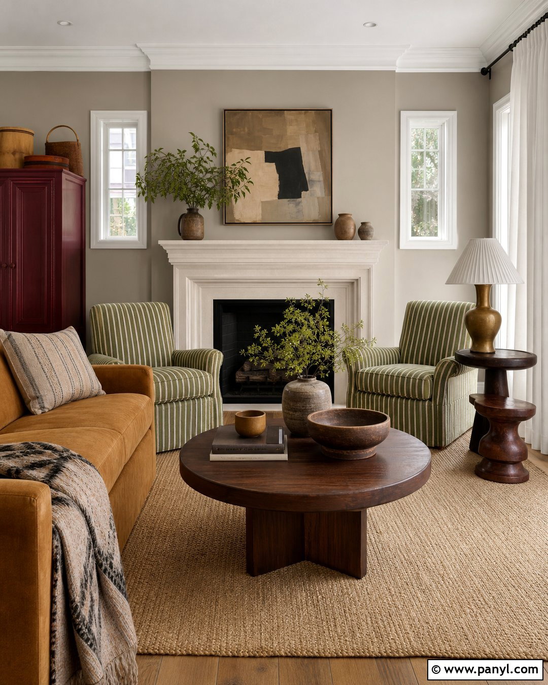 Barren Plain Greige Walls - 30 Griege Wall Colors