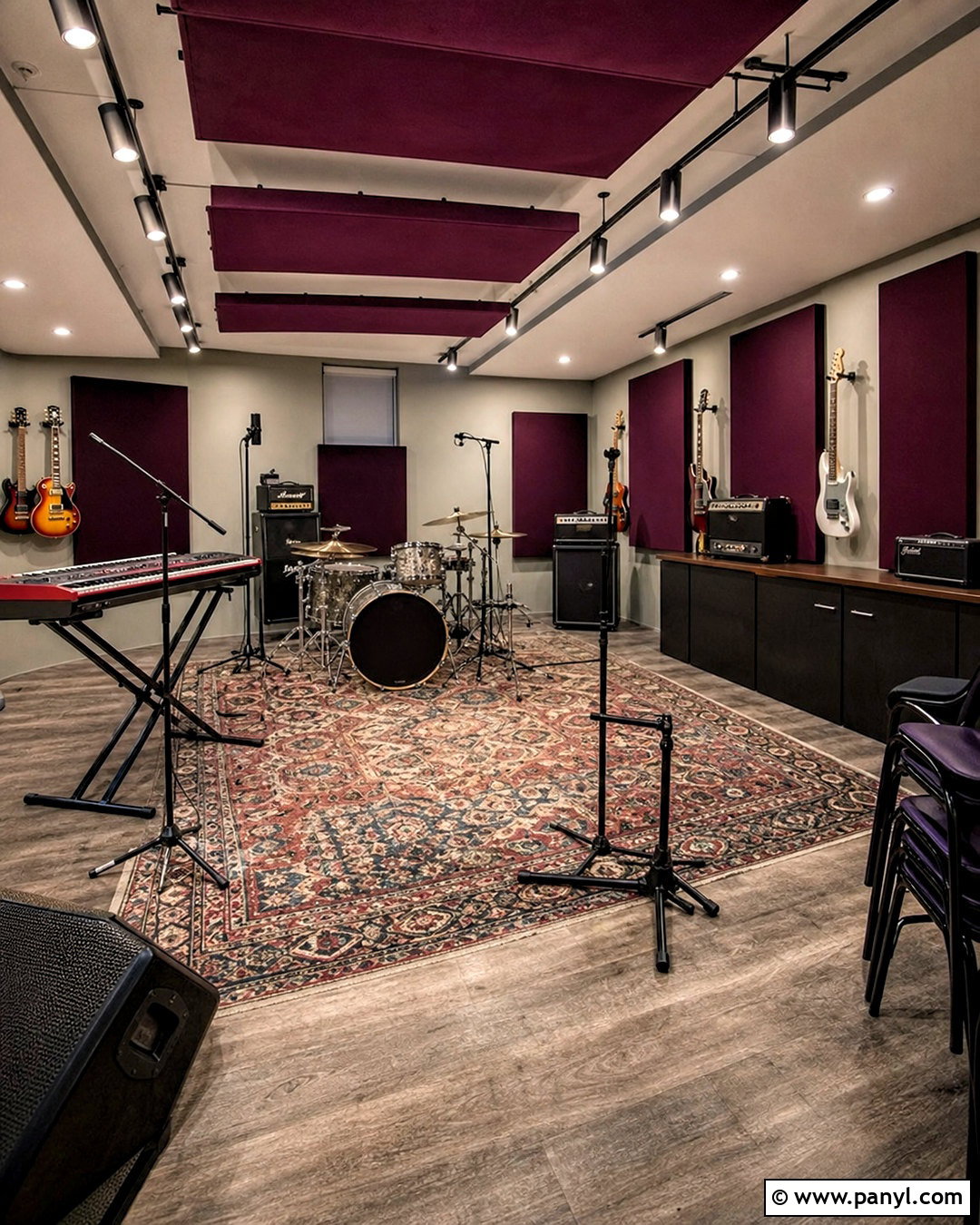 Basement Band Practice Room - 20 basement music room ideas