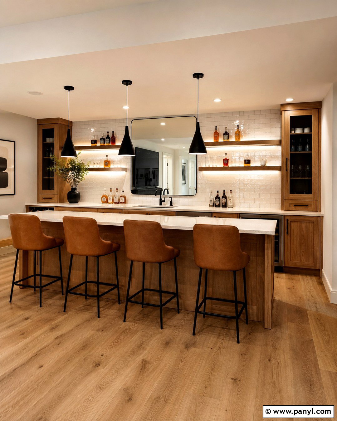 20 Basement Bar Wall Colors for a Stylish Entertaining Hub