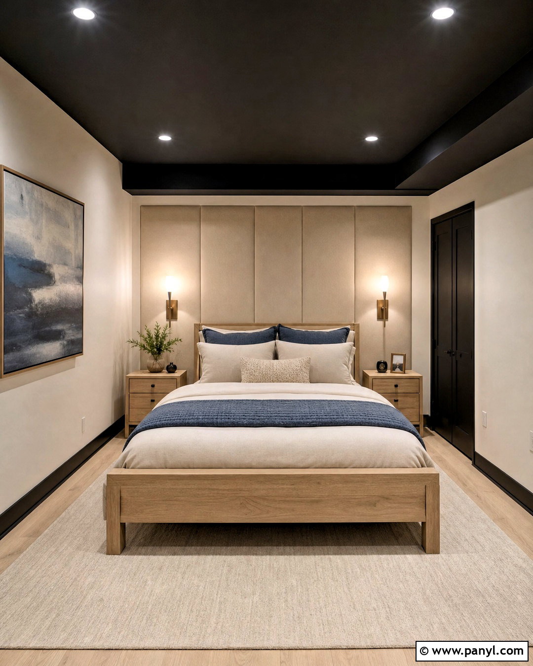 Basement Bedroom With Black Ceiling - 20 basement with black ceiling ideas