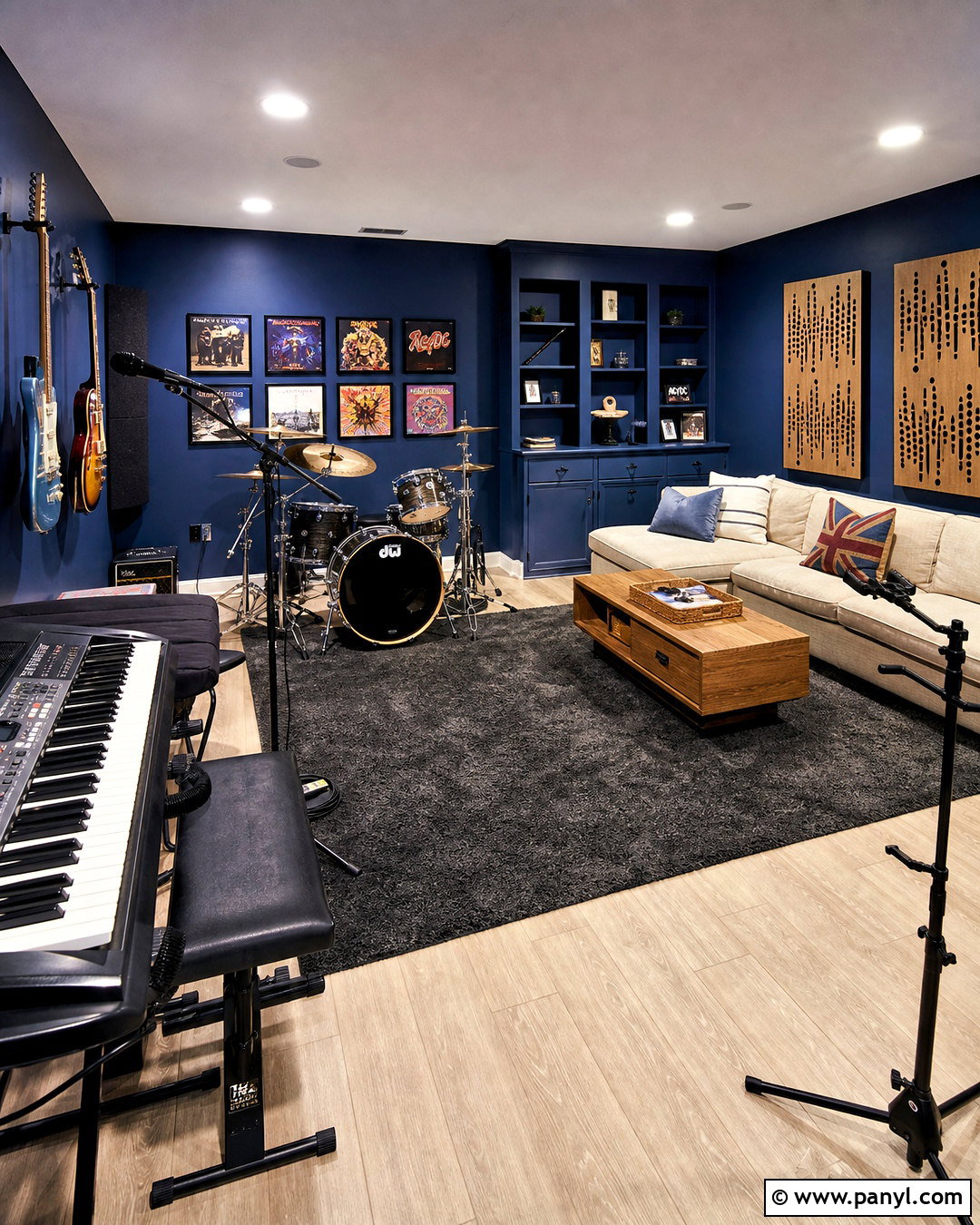 Basement Family Music Room - 20 family music room ideas