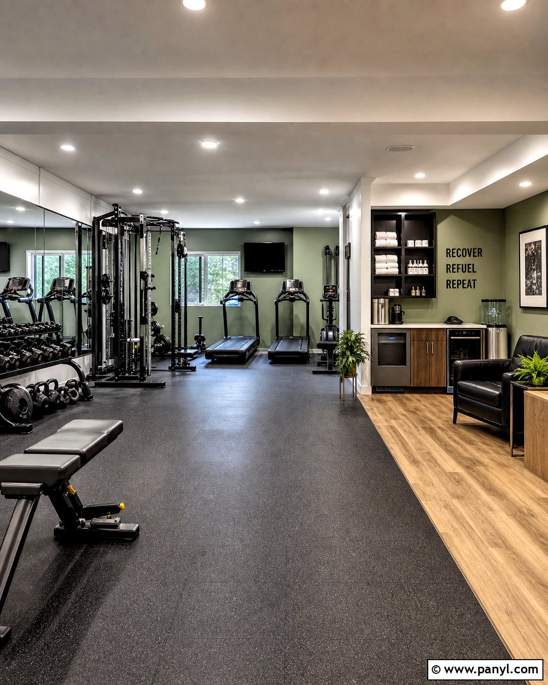 Basement Gym And Recovery Room - 20 unique basement ideas