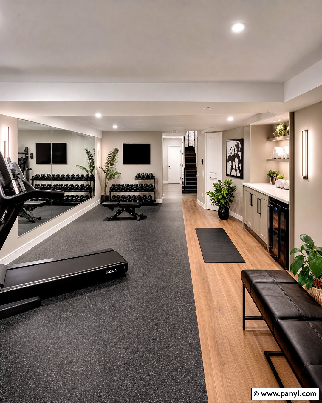 Basement Gym Interior - 20 gym interior design ideas