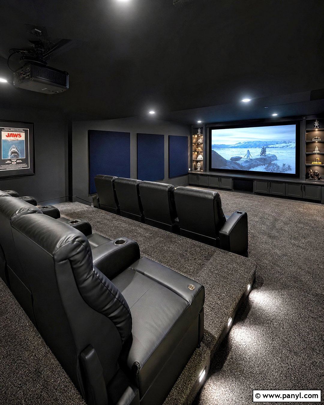 Basement Home Theater - 20 unique basement ideas