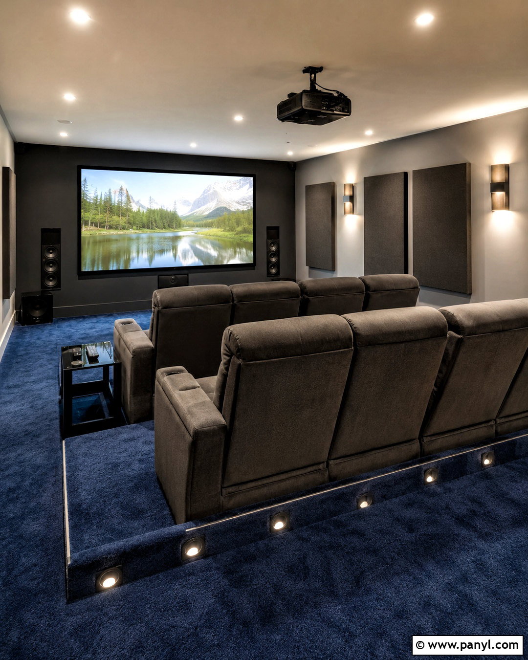 Basement Home Theater Projector Setup - 20 projector setup ideas