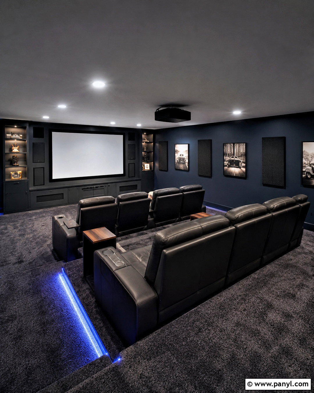 Basement Home Theater - 20 cool basement ideas