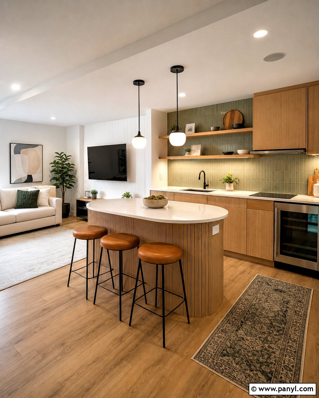 Basement Kitchenette - 20 cool basement ideas