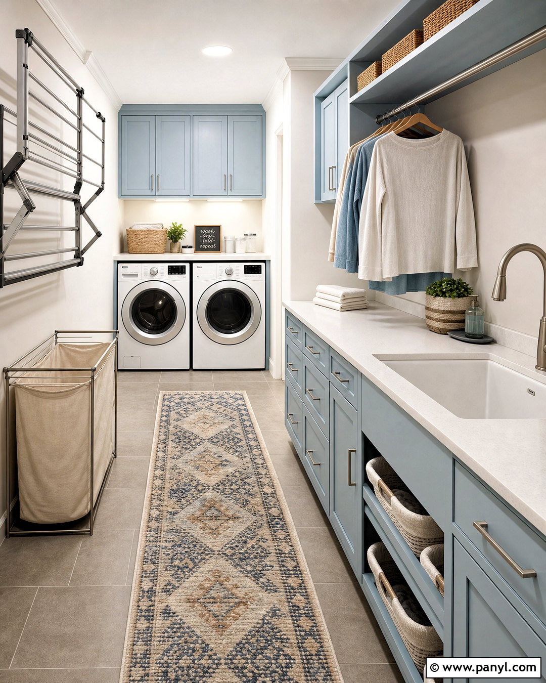Basement Laundry Room - 20 unique basement ideas