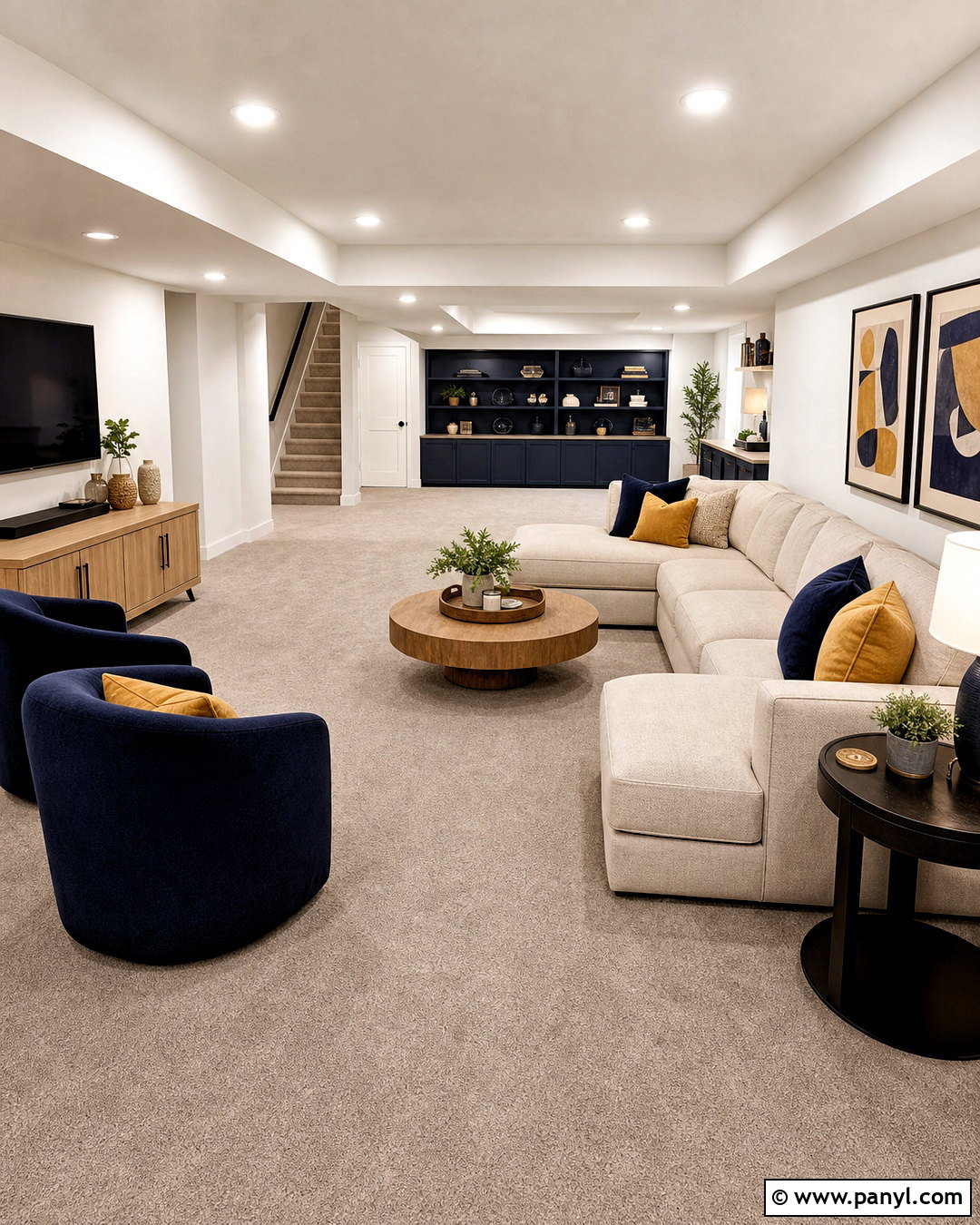 Basement Living Room Carpet - 20 living room with carpet floors