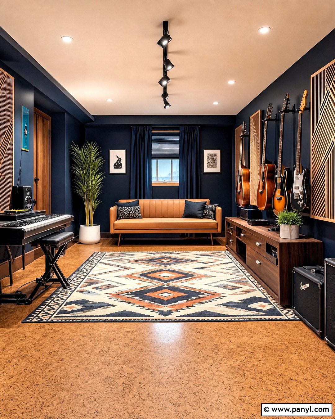Basement Music Room - 20 unique basement ideas