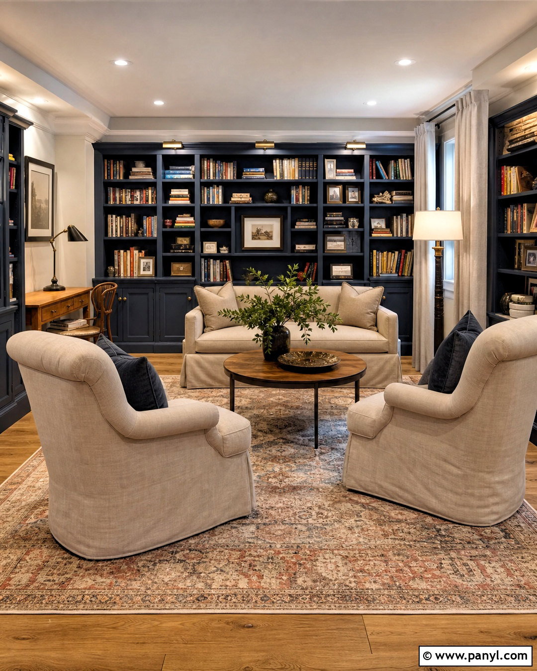 Basement Reading Room - 20 unique basement ideas