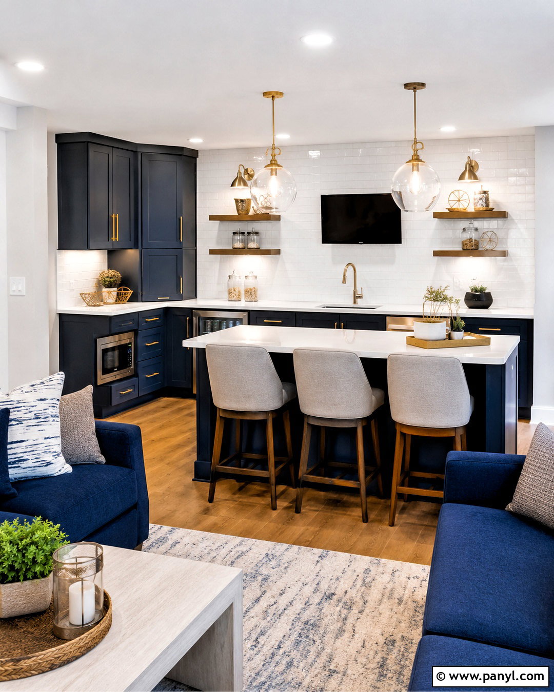 Basement Snack Bar - 20 cool basement ideas